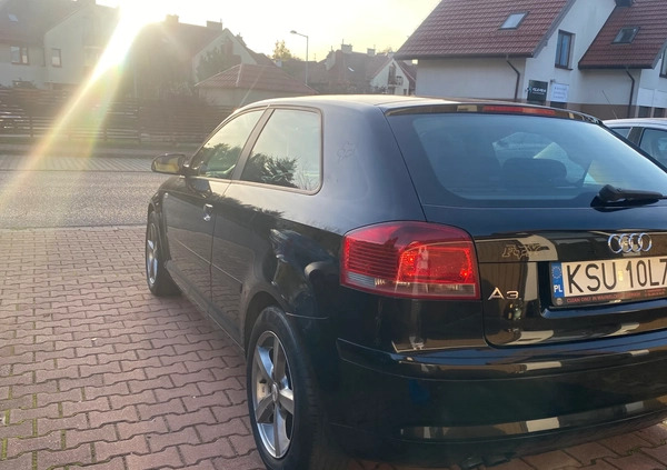 Audi A3 cena 16999 przebieg: 247708, rok produkcji 2006 z Kraków małe 154